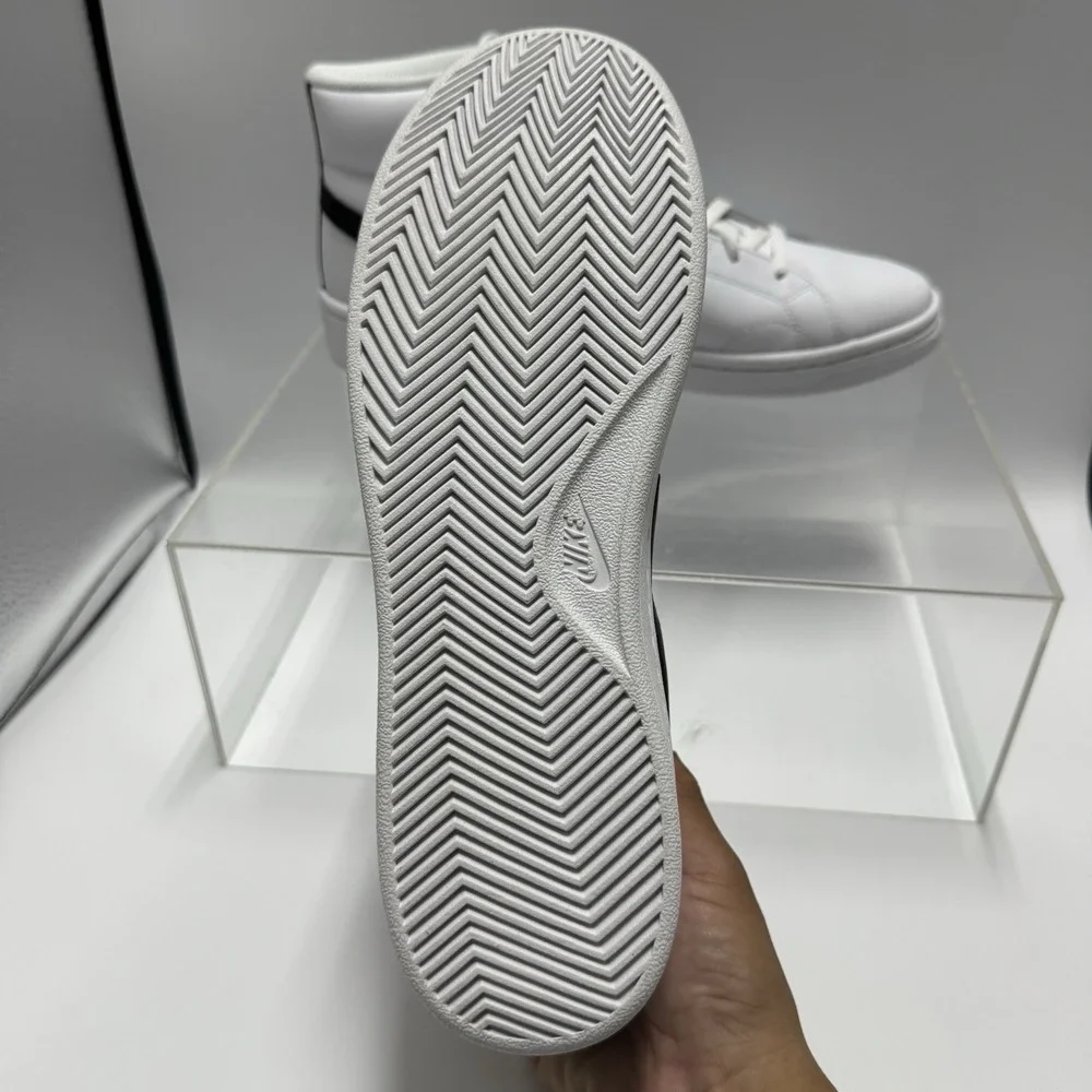 Brand New Nike Court Royale 2 Mid Sneaker White Black CQ9179-100 Men's Size 12